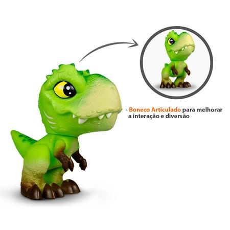 Dino Dinossauro Mini Brinquedo Cresce Na Água - Online - Bonecos - Magazine  Luiza