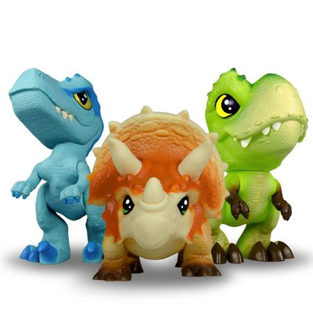 Dino Dinossauro Mini Brinquedo Cresce Na Água - Online - Bonecos - Magazine  Luiza