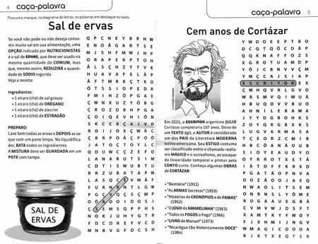 Kit 5 Livros de Passatempos Coquetel Só Caça Palavras Nível Fácil Para  Iniciantes - Livros de Entretenimento - Magazine Luiza