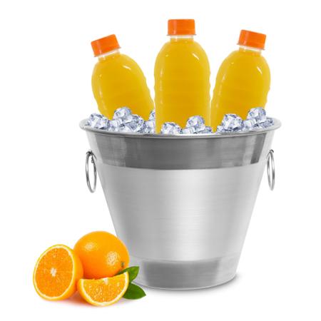 Kit com 05 baldes para gelo de alumínio 6 litros - VDDECORA LAR Imagem de Kit com 05 baldes para gelo de alumínio 6 litros