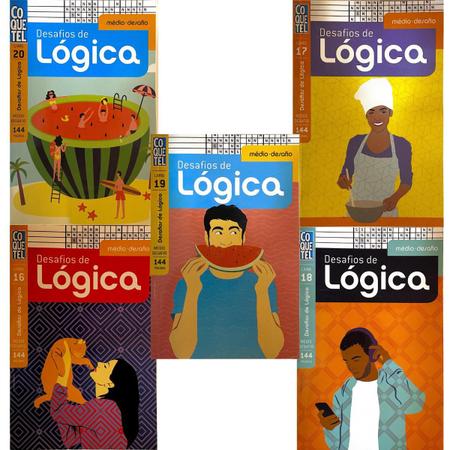 Desafios de Lógica Livro N19 Médio Desafio Coquetel - - Livros de