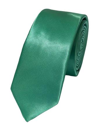 Imagem de Kit com 08 gravatas verde tiffany tecido cetim slim padrinhos,casamento,noivas,congresso