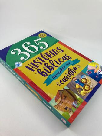 Imagem de Kit Com 1 Livro 365 Historias E Uma Bíblia Do Bebê Meninas - Literatura Infantil , Devocional Diário 