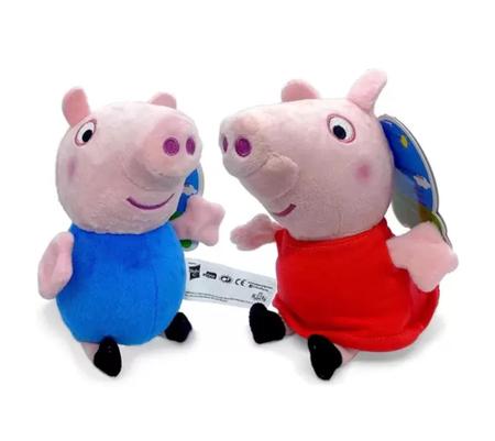 George de Pelucia Desenho Peppa Pig 18cm - Pelúcias HAS Brasil