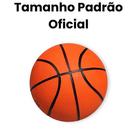Imagem de Kit com 10 Bolas De Basquete Basketball Tamanho Oficial - Preço de Atacado
