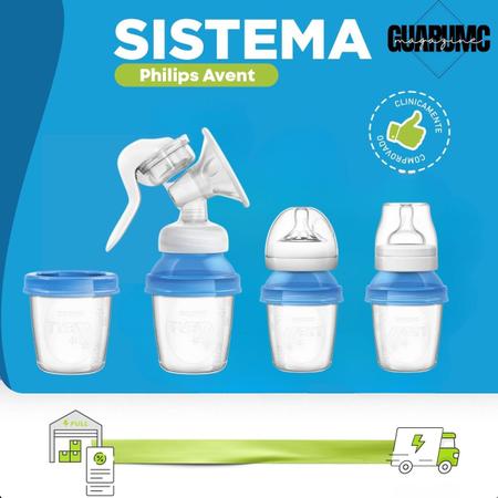 Imagem de Kit com 10 Copos para Armazenamento Leite Materno com Tampa SCF618/10 - Philips Avent