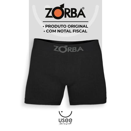 Imagem de Kit com 10 Cuecas Box Masculino Algodão Boxer Confortável Zorba 781