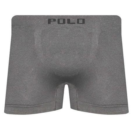 Imagem de Kit com 10 Cuecas Box Polo Star Cinza Masculina