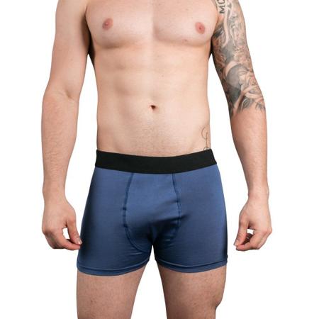 Imagem de Kit com 10 Cuecas Boxer Box Try Basics Algodão Cotton Lisa Básica Casual Moda Masculina