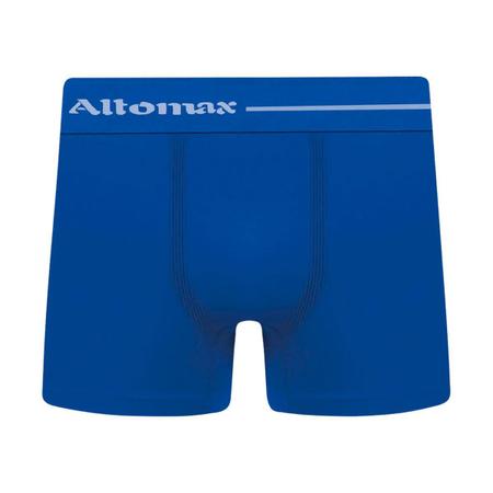 Imagem de Kit com 10 Cuecas Boxer Lisa Poliéster Elastano Altomax