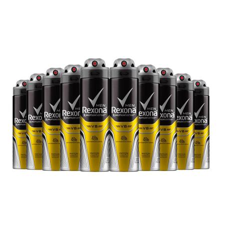 Imagem de Kit com 10 Desodorante Rexona Aerossol 90G Men Regular V8