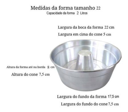 Kit Com 10 Formas Pudim Bolo Alumínio N22 - ASC Imagem de Kit Com 10 Formas Pudim Bolo Alumínio N22