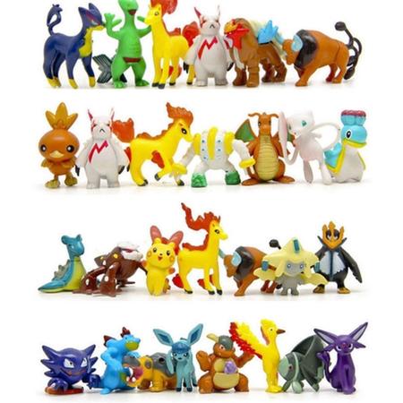 Brinquedos Pokémon. Kit Com 10 Peças.