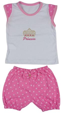 Imagem de Kit Com 12 Peças Roupa Maternidade Bebê Recém-nascido Menina