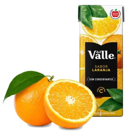 Imagem de Kit Com 18Und Néctar Del Valle Laranja Tetra Pak 200Ml