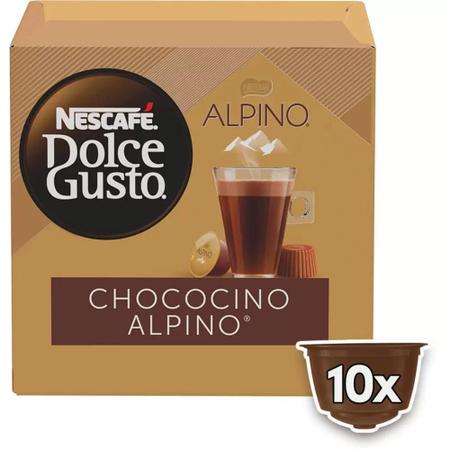 Imagem de Kit Com 2 Cápsula Nescafé Dolce Gusto Chococino Alpino 180G