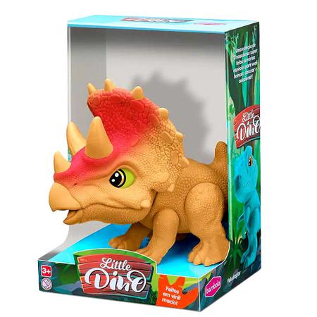 Kit 2 Dinossauros Tiranossauro Rex Velociraptor Brinquedo - Dupari