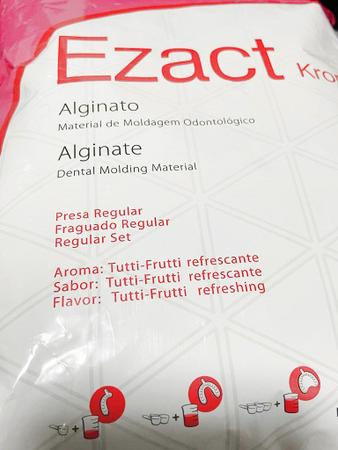 Imagem de Kit com 2 Ezact - Material de Moldagem Odontológico Alginato Coltene Artesanato Tipo 2 Presa Regular - VIGODENT