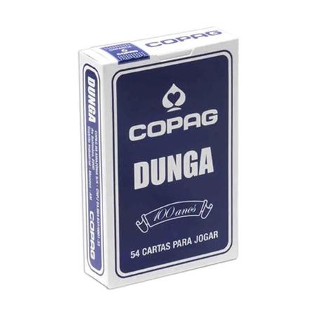 Kit com 2 Jogos de Cartas Baralho Vermelho e Azul Dunga Copag