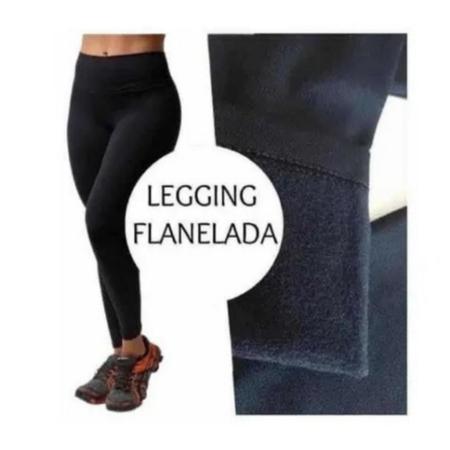 Calça legging preto acetinado - Leffit - Calça Legging - Magazine Luiza