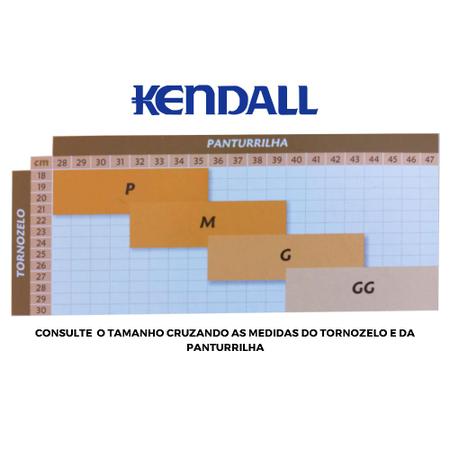 Imagem de Kit Com 2 Meia Calça Kendall Ultra Pro Alta Compressão Original Feminina Sem Ponteira 20-30Mmhg