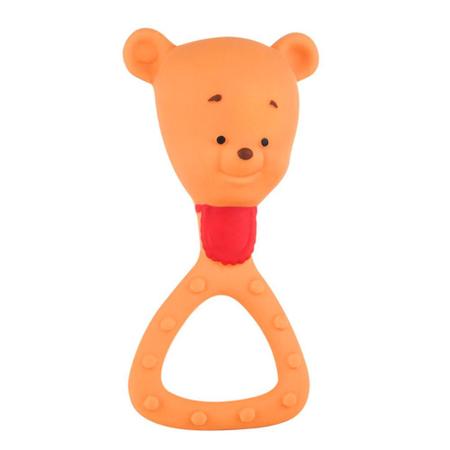 Kit com 2 Mordedor para Bebê Macio Pooh e Cebolinha LA TOY Imagem de Kit com 2 Mordedor para Bebê Macio Pooh e Cebolinha LA TOY