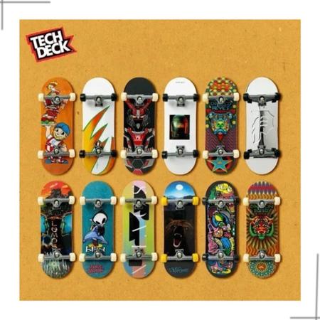 Kit Com 2 Skate De Dedo Tech Deck Profissional+ Frete Grátis