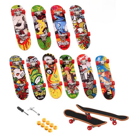 Skate De Dedo Mini Fingerboard + Trucks E Acessórios Prodeck