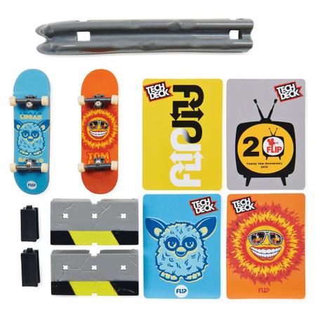 Kit com 2 Skates de Dedo e Obstáculos - Tech Deck - Flip - Sunny