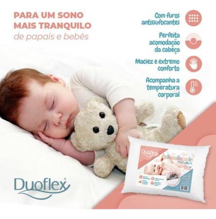 Imagem de Kit com 2 Travesseiros de Bebe