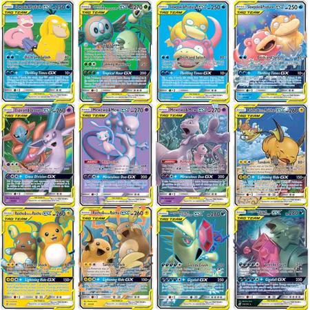 Imagem de Kit Com 20 Cartas Pokemon Card Gx/Ex/VMAX/VBrilhantes 