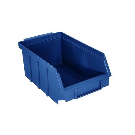 Imagem de Kit Com 24 Gaveteiros de Plástico Organizador Bin Nº 4 - Azul