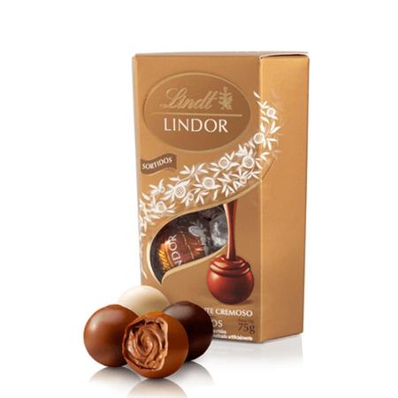 Imagem de Kit Com 2Un Chocolate Lindt Lindor Sortido 75G