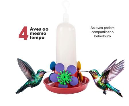 Imagem de Kit com 3 Bebedouros Beija-Flor Mini 100 ml