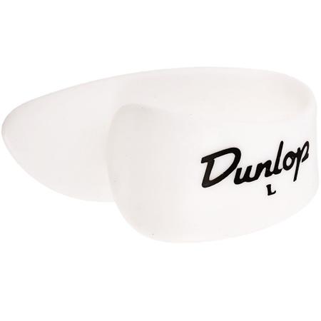 Imagem de Kit Com 3 Dedeiras Dunlop White L Original Com Nota Fiscal