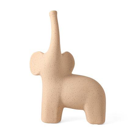 Imagem de Kit Com 3 Esculturas Elefantes Coloridos em Ceramica Mart