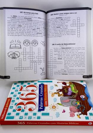 Kit 365 Caça-Palavras com Histórias Bíblicas + 333 Histórias da Bíblia para  Colorir - Kit de Livros - Magazine Luiza