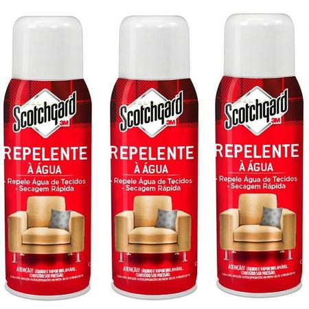 Imagem de Kit com 3 Scotchgard 3M Impermeabilizante SPRAY 353ML