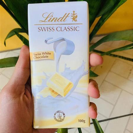 Imagem de Kit Com 3Und Chocolate Branco Suíço Lindt Classic 100G