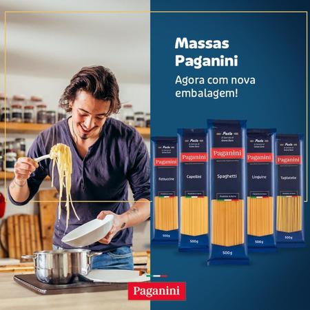 Imagem de Kit Com 3Und Macarrão Italiano Spaghetti Paganini 500G