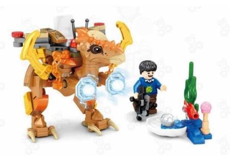 Imagem de Kit Com 4 Blocos de Montar Dinossauros - 561 peças - Coleção Jurassic World