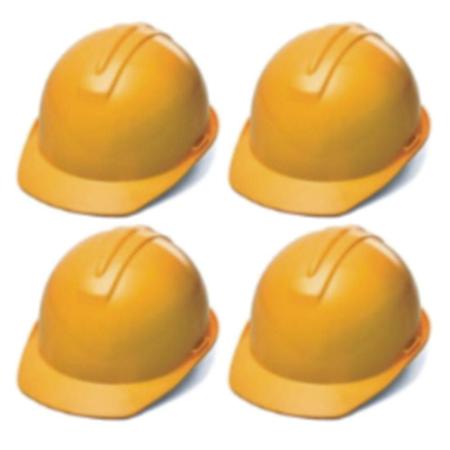 Imagem de Kit com 4 Capacetes Evolution Amarelo