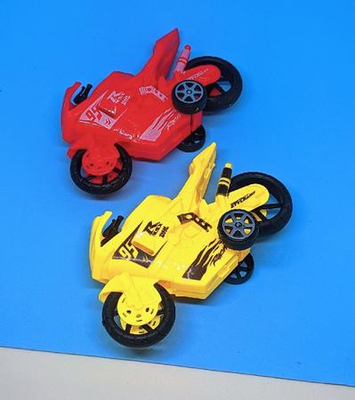 Imagem de Kit Com 4 Motos de Brinquedo Corrida Miniatura Infantil para Crianças Motinha Plastico Coloridas Coleção