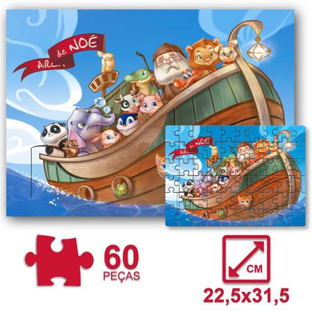 Quebra Cabeça Infantil Chapeuzinho Vermelho Puzzle Jogo Educativo 80 Peças Brinquedo Pais e Filhos + 4 Anos - Quebra Cabeça - Magazine Luiza