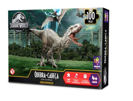 Jogo Quebra Cabeça Dinossauro Fúria Do T-Rex Jurassic World 200 Peças  Presente 2067 Mimo - Quebra Cabeça - Magazine Luiza