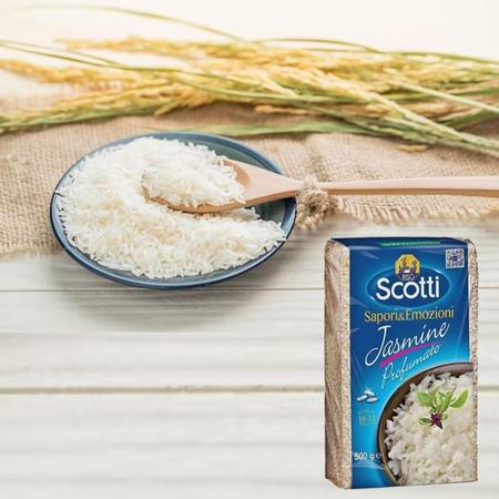 Imagem de Kit Com 4Und Arroz Jasmine Italiano Scotti 500G