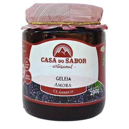 Kit Com 4Und Geleia De Amora Casa Do Sabor 290G Imagem de Kit Com 4Und Geleia De Amora Casa Do Sabor 290G