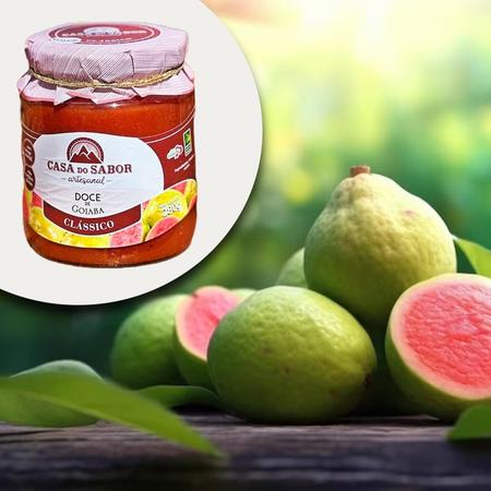 Kit Com 4Und Geleia De Goiaba Artesanal Casa Do Sabor 280G Imagem de Kit Com 4Und Geleia De Goiaba Artesanal Casa Do Sabor 280G
