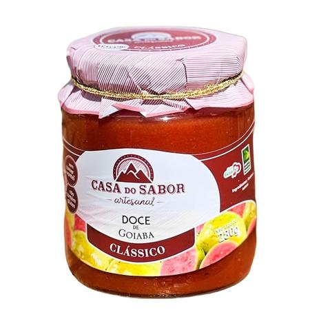 Kit Com 4Und Geleia De Goiaba Artesanal Casa Do Sabor 280G Imagem de Kit Com 4Und Geleia De Goiaba Artesanal Casa Do Sabor 280G