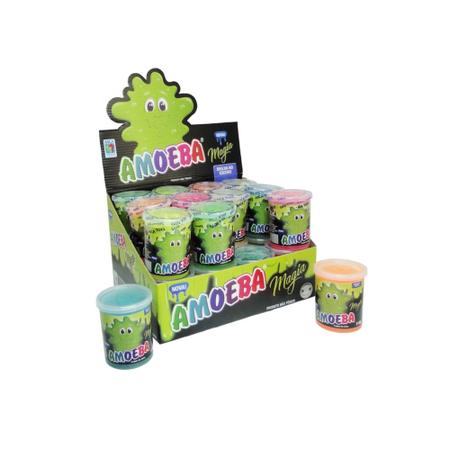 Kit com 5 amoebas ( NEON / BRILHA NO ESCURO) - ASCA TOYS Imagem de Kit com 5 amoebas ( NEON / BRILHA NO ESCURO)